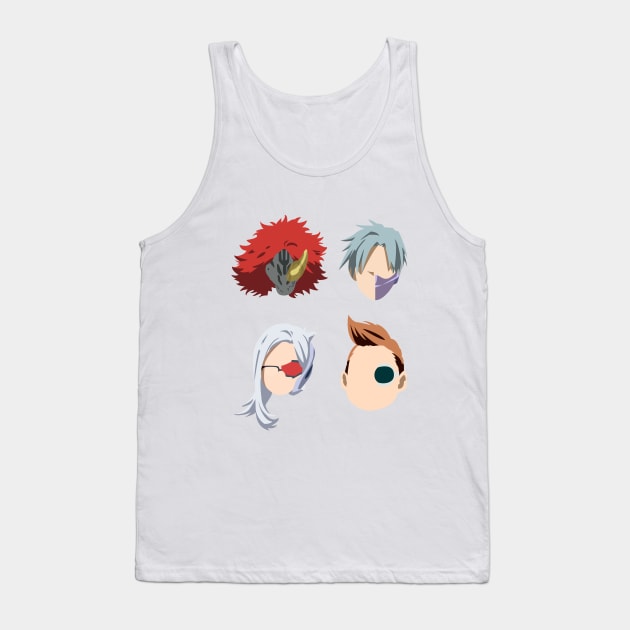 Isamu High Students Tank Top by MrDarthGaber